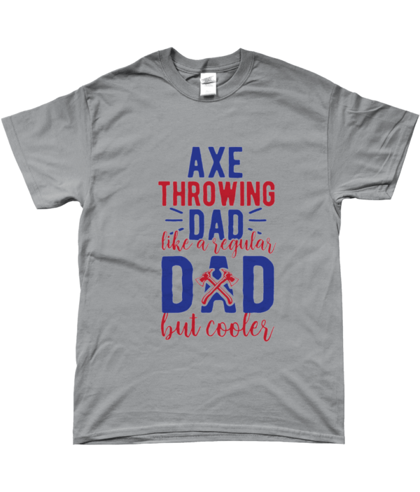 axe throwing dad | light shirt