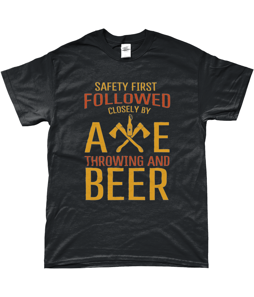 safety first | dark shirt