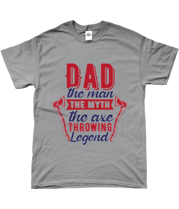 axe throwing legend | light shirt | dad