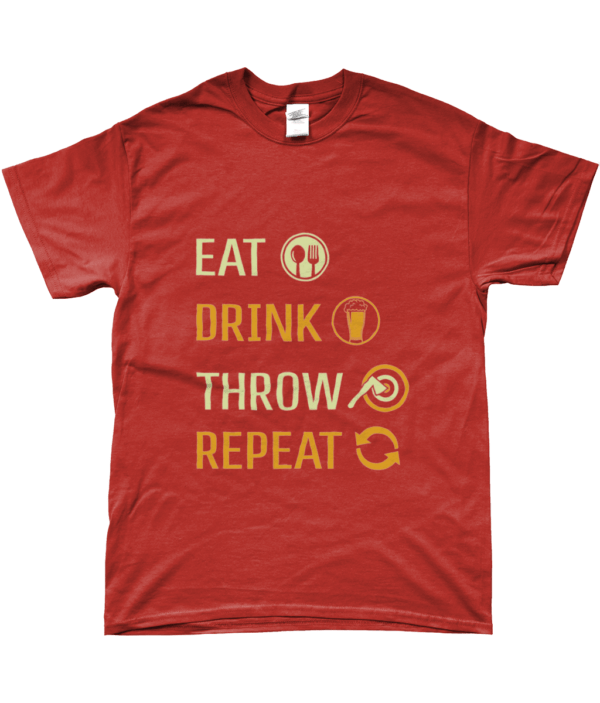 eat drink throw repeat | dark shirt